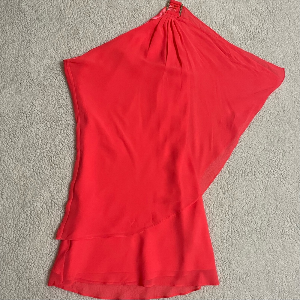 🌼3 for $17🌼 Barbie core Hot Pink One Shoulder Mini Dress